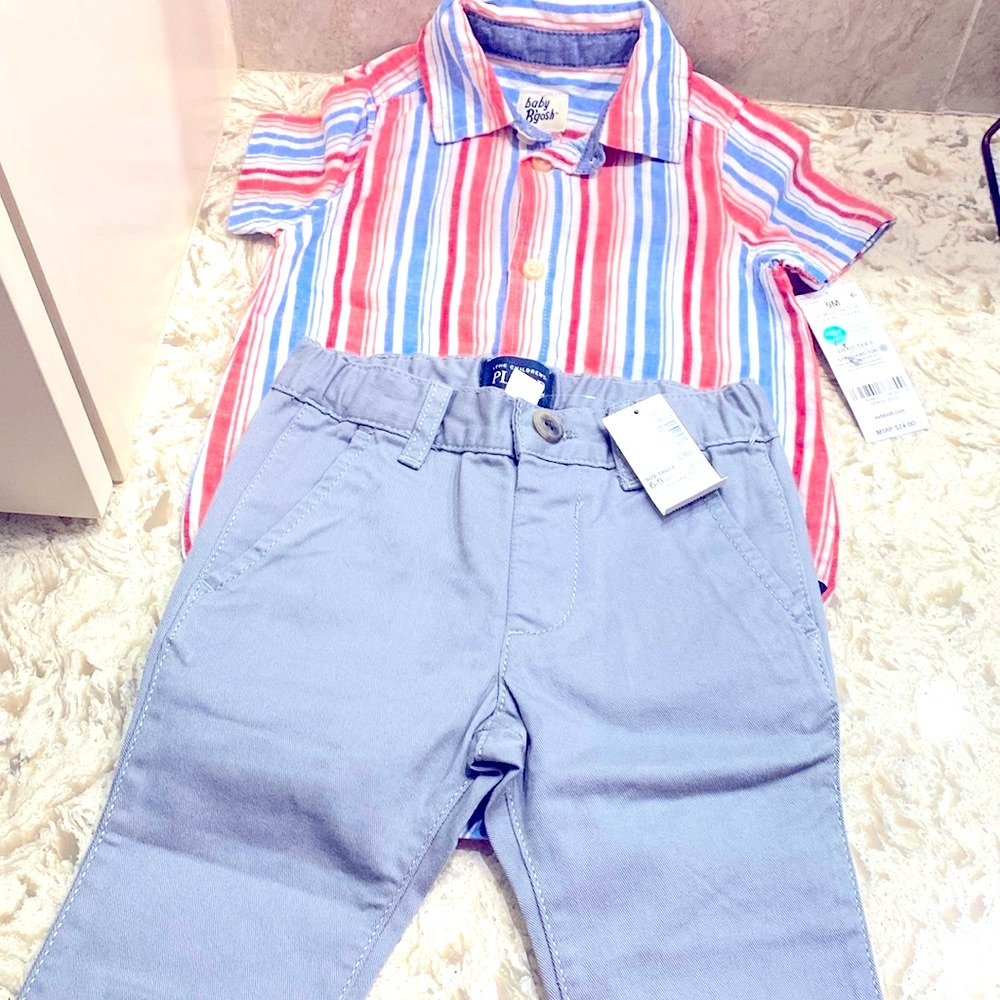Beautiful shirt and pant.